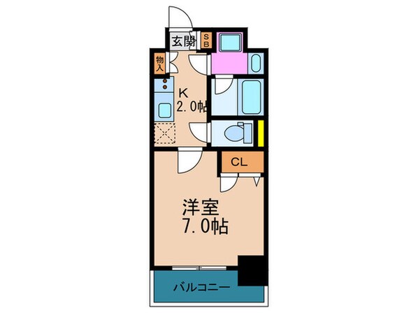 ア－バネックス梅田西の物件間取画像